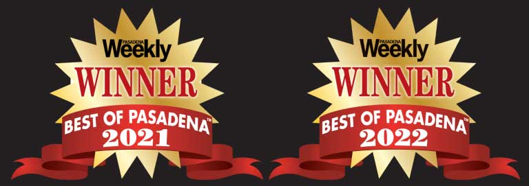 best of pasadena winner badges