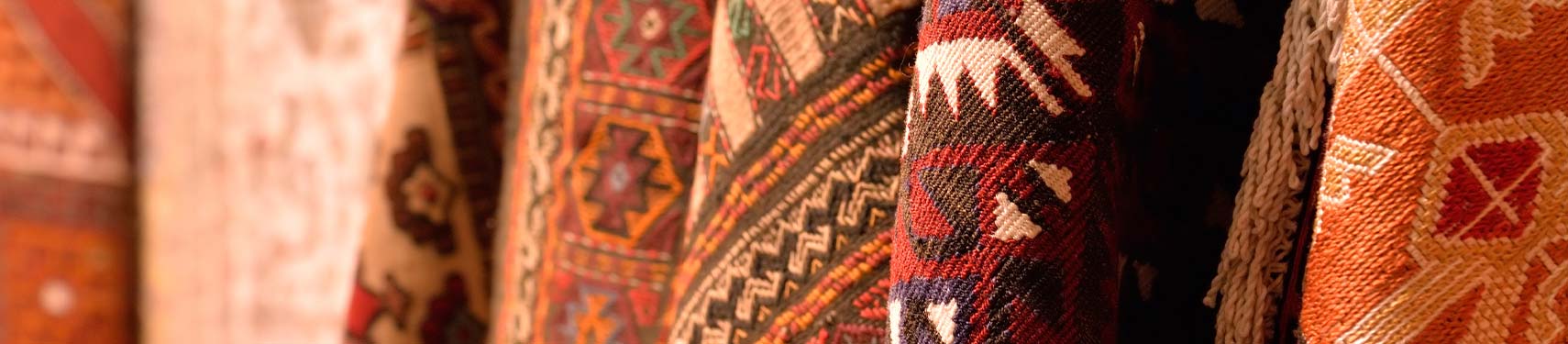 oriental rugs hanging