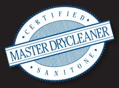 sanitone master dry cleaner badge
